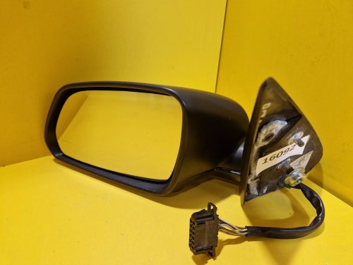 LEVÉ ZRCÁTKO ŠKODA OCTAVIA II , ČERNÉ NELAKOVANÉ, DLOUHÉ , ELEKTRICKÉ - 16092