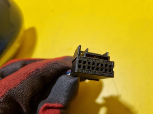 LEVÉ ZRCÁTKO VW GOLF V, MODRÉ, ELEKTRICKÉ - 16976