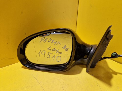 LEVÉ ZRCÁTKO VW PASSAT B6 (3C2), ČERNÉ, ELEKTRICKÉ - 19510