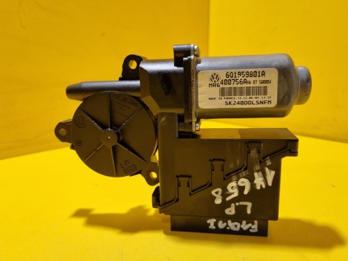 LEVÝ PŘEDNÍ MOTOREK STAHOVAČKY OKNA 6Q1959801A - ŠKODA FABIA I, FABIA II, ROOMSTER / VW POLO IV / SEAT IBIZA III, CORDOBA II - 17658