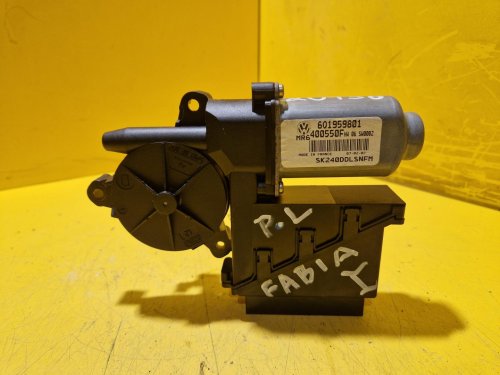 LEVÝ PŘEDNÍ MOTOREK STAHOVAČKY OKNA 6Q1959801A - ŠKODA FABIA I, FABIA II, ROOMSTER / VW POLO IV / SEAT IBIZA III, CORDOBA II - 20436