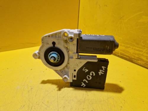 LEVÝ PŘEDNÍ MOTOREK STAHOVAČKY OKNA S JEDNOTKOU 1K0959793Q - ŠKODA OCTAVIA II / VW TOURAN I, TIGUAN, GOLF V.../ SEAT LEON - 20440