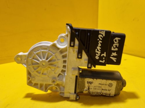 LEVÝ ZADNÍ MOTOREK STAHOVAČKY OKNA 1K0959703J - ŠKODA OCTAVIA II / VW TOURAN, GOLF V... / SEAT ALTEA, TOLEDO III... - 17539