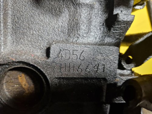 Motor 4D56 - 2,5TD 64KW -  MITSUBISHI L200, L400, PAJERO / HYUNDAI H100, GALLOPER - 17477