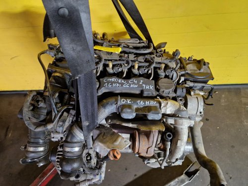 Motor 9HX 1.6 HDi / TDCi / MZ-CD 66kW / 80kW - Peugeot / Citroen / Ford / Mazda / Volvo - 20099
