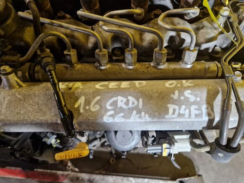MOTOR D4FB 1.6 CRDI 66kW - HYUNDAI I30 / KIA CEED, PRO CEED - 20322