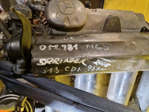 MOTOR OM 611.981, 313 CDI 2.2 DTI 95KW, MERCEDES SPRINTER (903) - 20793