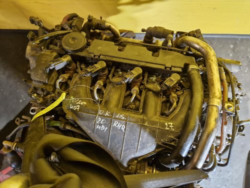 MOTOR RHR - 2.0 HDI , 100kW - CITROEN C4,C5,JUMPY.../ PEUGEOT 307,308,407,607.../ FIAT SCUDO, ULYSSE / LANCIA PHEDRA - 20525