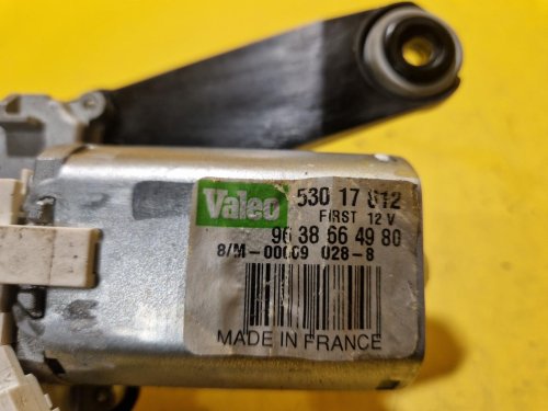 MOTOREK ZADNÍHO STĚRAČE - 9638664980 - PEUGEOT 206, 206+, HATCHBACK, KOMBI - 19429