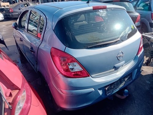 Opel Corsa D 1.0 12V ( Z10XEP ) 40kW r.2007 modrá na náhradní díly