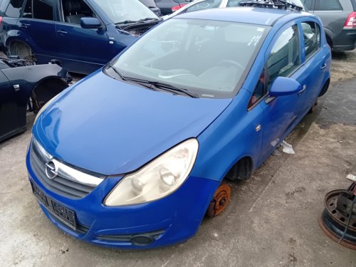 Opel Corsa D 1.2 ( Z12XEP ) 59kW r.2008 modrá Y285 na náhradní díly