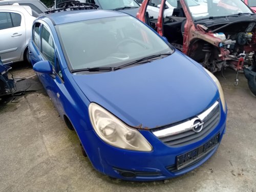 Opel Corsa D 1.2 ( Z12XEP ) 59kW r.2008 modrá Y285 na náhradní díly