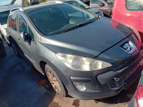 Peugeot 308 1.6 HDI ( 9HZ ) 80kW r.2009 šedá na náhradní díly