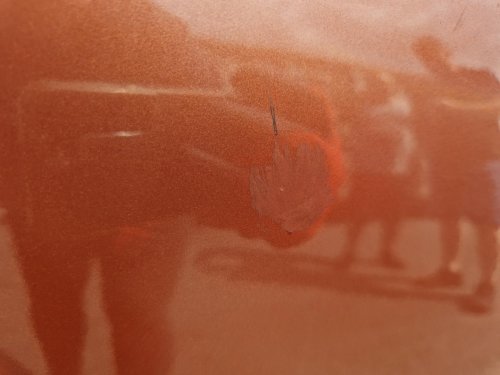 PRAVÉ PŘEDNÍ DVEŘE  ŠKODA FABIA II (542), ORANŽOVÉ 9771 - 19477