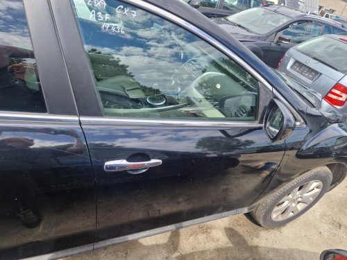 PRAVÉ PŘEDNÍ DVEŘE MAZDA CX7 (ER), ČERNÉ A3F - 19436