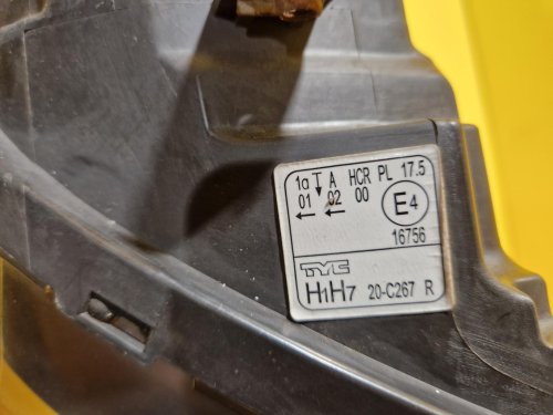 PRAVÉ PŘEDNÍ SVĚTLO KIA CEED I (ED), PRO CEED I (ED), FACELIFT - 18721