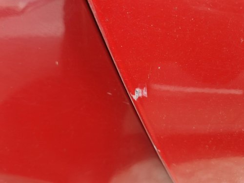 PRAVÉ ZADNÍ DVEŘE RENAULT CLIO III, FACELIFT, ČERVENÁ 727, KOMBI - 18907