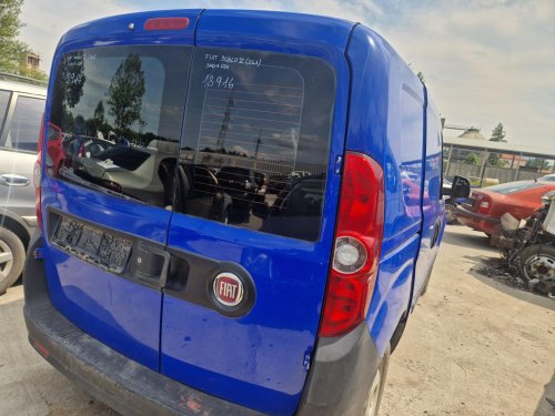 PRAVÉ ZADNÍ KUFROVÉ DVEŘE FIAT DOBLO II (263), MODRÉ 084 - 18916