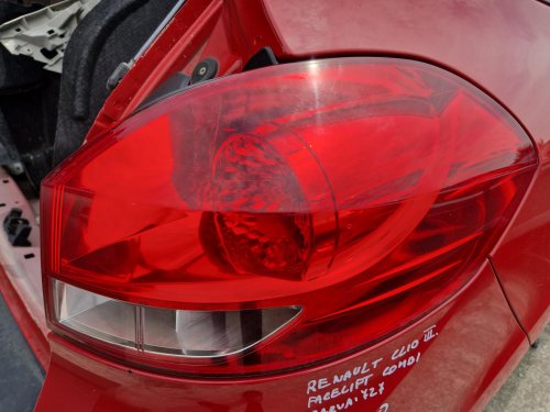 PRAVÉ ZADNÍ SVĚTLO  RENAULT CLIO III, FACELIFT, KOMBI - 18909