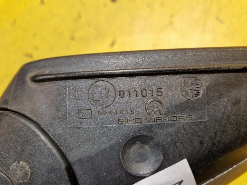 PRAVÉ ZRCÁTKO ALFA ROMEO 159, STŘÍBRNÉ, ELEKTRICKÉ - 20880