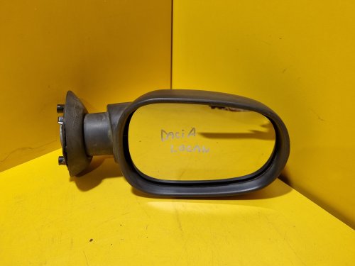 PRAVÉ ZRCÁTKO DACIA LOGAN I (LS), ČERNÉ NELAKOVANÉ, MANUÁLNÍ - 17825