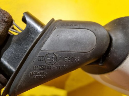 PRAVÉ ZRCÁTKO FIAT DOBLO I (119, 223), BÍLÉ, MANUÁLNÍ - 17693