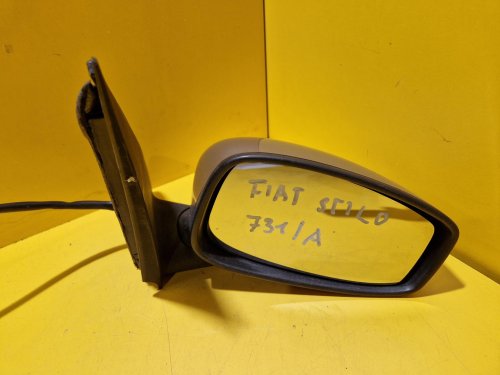 PRAVÉ ZRCÁTKO FIAT STILO , BÉŽOVÉ, ELEKTRICKÉ - 17925