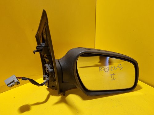 PRAVÉ ZRCÁTKO FORD FOCUS II , ČERNÉ, NELAKOVANÉ , ELEKTRICKÉ - 18012
