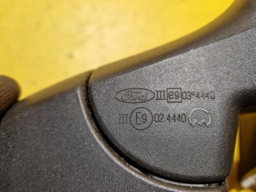 PRAVÉ ZRCÁTKO FORD FOCUS II, FACELIFT , ŠEDÉ, ELEKTRICKÉ - 19787