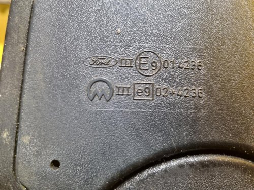 PRAVÉ ZRCÁTKO FORD MONDEO III (MK3) FACELIFT , STŘÍBRNÉ, ELEKTRICKÉ - 16728