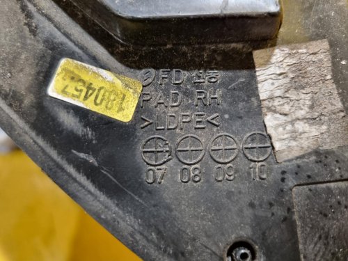 PRAVÉ ZRCÁTKO HYUNDAI I30 I (FD), STŘÍBRNÉ, ELEKTRICKÉ - 16725