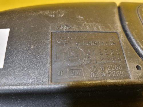 PRAVÉ ZRCÁTKO HYUNDAI TUCSON I (JM), STŘÍBRNÉ, ELEKTRICKÉ - 17730