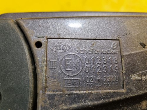 PRAVÉ ZRCÁTKO KIA MAGENTIS II, ŠEDÉ, ELEKTRICKÉ - 16967