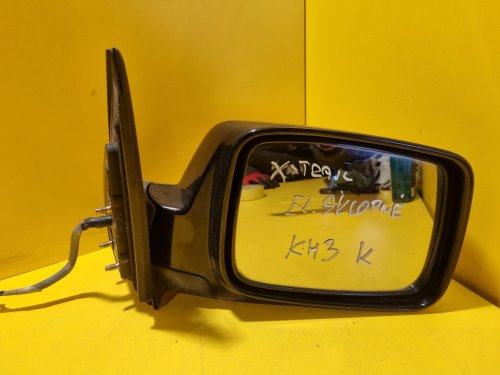 PRAVÉ ZRCÁTKO NISSAN X-TRAIL I ( T30 ) , ČERNÉ, ELEKTRICKY SKLOPNÉ - 17919