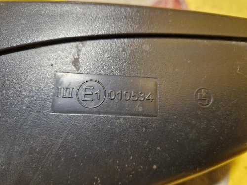 PRAVÉ ZRCÁTKO OPEL ASTRA G, VÍNOVÉ, ELEKTRICKÉ - 16729