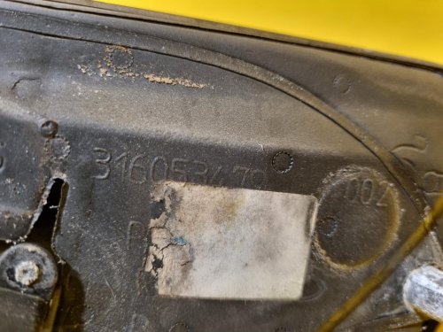 PRAVÉ ZRCÁTKO OPEL ASTRA H , BÍLÉ, ELEKTRICKÉ - 17096