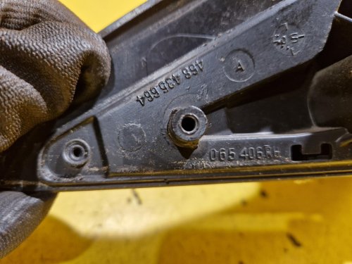 PRAVÉ ZRCÁTKO OPEL TIGRA B TWINTOP (X04), ČERNÉ , ELEKTRICKÉ - 20660