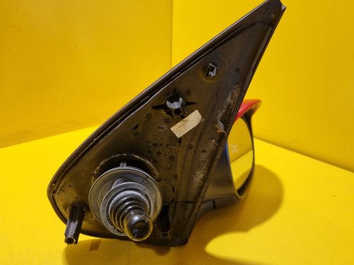 PRAVÉ ZRCÁTKO PEUGEOT 206 , ČERVENÉ , MANUÁLNÍ - 17725