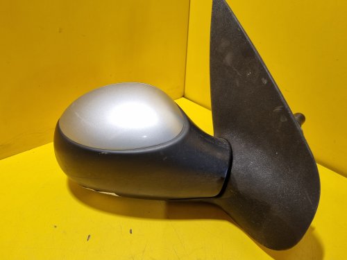 PRAVÉ ZRCÁTKO PEUGEOT 206 , STŘÍBRNÉ, MANUÁLNÍ - 17728