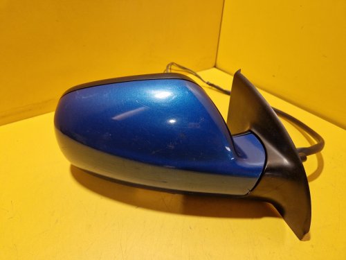 PRAVÉ ZRCÁTKO PEUGEOT 307 , MODRÉ, ELEKTRICKÉ - 17828