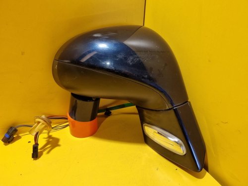 PRAVÉ ZRCÁTKO PEUGEOT 308 I / 207, ČERNÉ KPSC, ELEKTRICKY SKLOPNÉ - 16730