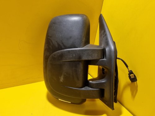 PRAVÉ ZRCÁTKO RENAULT MASTER II / OPEL MOVANO A / NISSAN INTERSTAR , ČERNÉ NELAKOVANÉ , ELEKTRICKÉ, FACELIFT - 17244