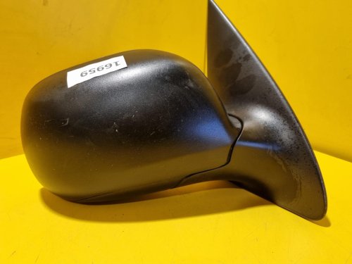 PRAVÉ ZRCÁTKO ŠKODA FABIA I , ČERNÉ NELAKOVANÉ, KRÁTKÉ , MANUÁLNÍ - 16959