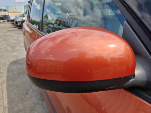 PRAVÉ ZRCÁTKO ŠKODA FABIA II , ORANŽOVÉ 9771 - 19577