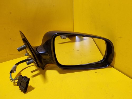 PRAVÉ ZRCÁTKO ŠKODA OCTAVIA I , MODRÉ, DLOUHÉ , ELEKTRICKÉ - 16884