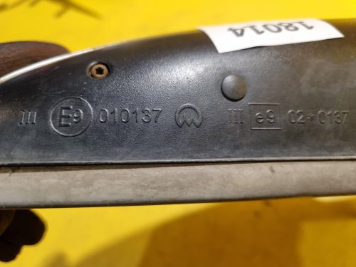 PRAVÉ ZRCÁTKO ŠKODA OCTAVIA I , STŘÍBRNÉ, DLOUHÉ , ELEKTRICKÉ - 18014