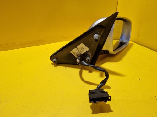 PRAVÉ ZRCÁTKO ŠKODA OCTAVIA I , STŘÍBRNÉ, DLOUHÉ , ELEKTRICKÉ - 18016