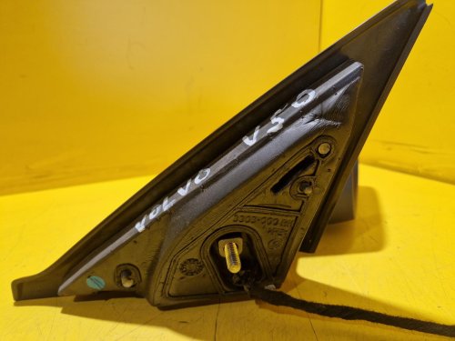 PRAVÉ ZRCÁTKO VOLVO V50 ( 545 ) , ČERNÉ, ELEKTRICKÉ - 19186