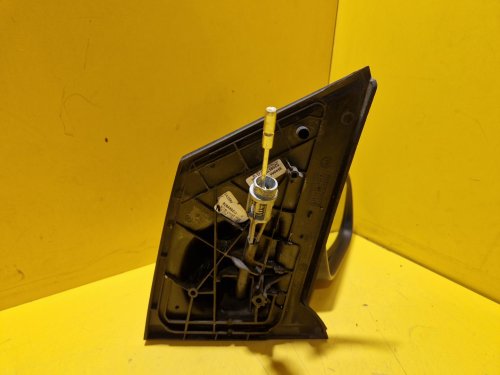 PRAVÉ ZRCÁTKO VW FOX, ČERNÉ NELAKOVANÉ, MANUÁLNÍ - 18933