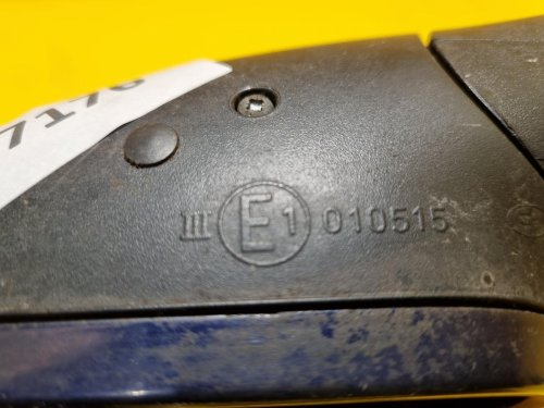 PRAVÉ ZRCÁTKO VW GOLF IV ( 4 ) / BORA , MODRÉ, KRÁTKÉ, ELEKTRICKÉ - 17176